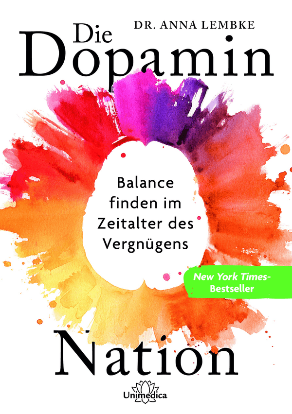 Buchcover mit Text: Die Dopamin-Nation